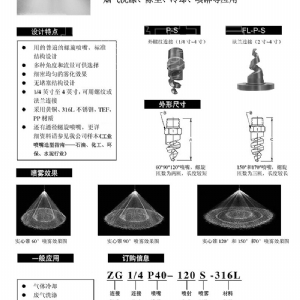 螺旋實心錐噴嘴-P/S